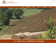 Tablet Screenshot of lamirandola.it